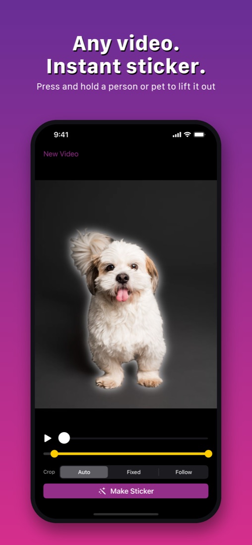 Snippie: Turn any video into a looping animated sticker